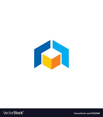  					Cube abstract technology logo vector image														