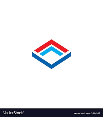  					Cube construction technology business logo vector image														