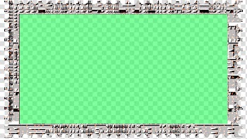 Cubepolis Stamp Frame Only, brown and green frame transparent background PNG clipart