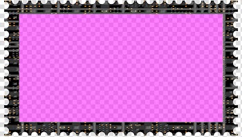 Cubepolis Stamp Frame Only, gray border illustration transparent background PNG clipart