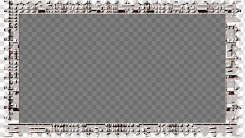 Cubepolis Stamp Frame Only, rectangular blue and gray board illustration transparent background PNG clipart