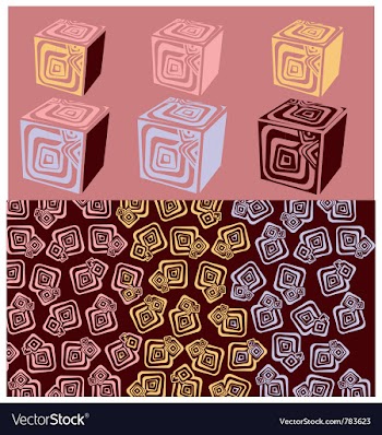 Cubo vector image