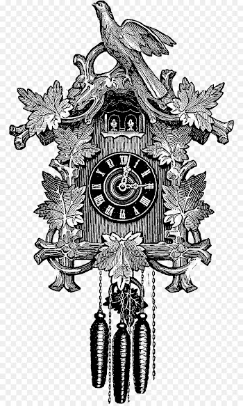 Cuckoo Clock, Clock, Common Cuckoo PNG