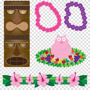 Cuisine of Hawaii Luau Birthday , Birthday transparent background PNG clipart