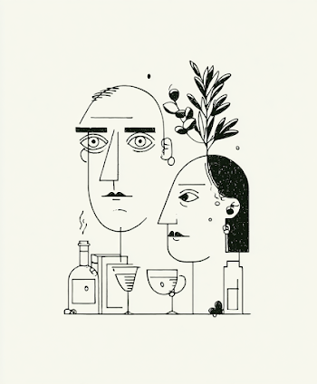 Cultural Portraits in Minimalist Art