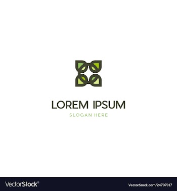Culture leaf farm creative business logo vector image
