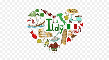 Culture of Italy Illustration - decoration design 