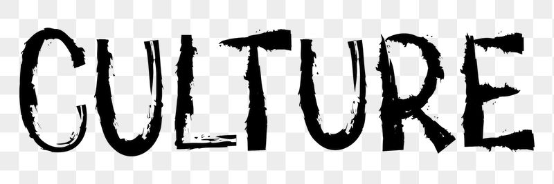 Culture png word sticker typography, | Free PNG - rawpixel