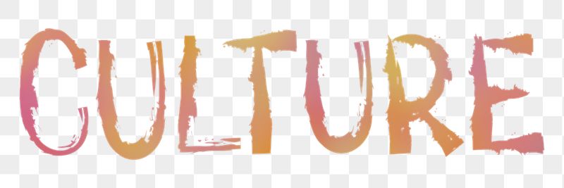 Culture png word sticker typography, | Free PNG - rawpixel
