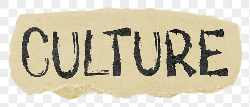 Culture png word sticker typography, | Free PNG - rawpixel