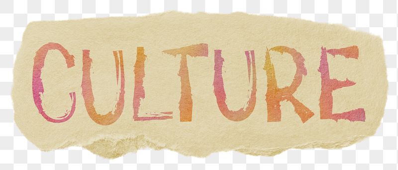 Culture png word sticker typography, | Free PNG - rawpixel