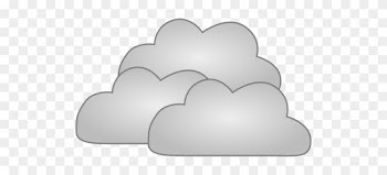 Cumulonimbus Cloud Clipart - Grey Clouds Clipart