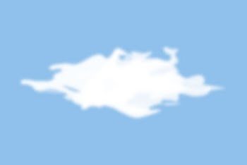 Cumulus cloud background illustration vector. | Free Vector - rawpixel