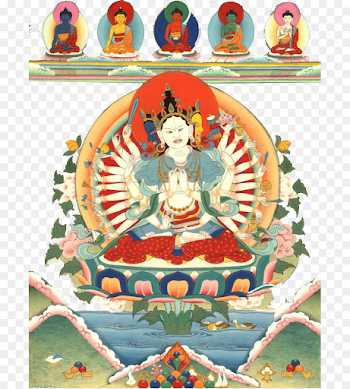 Cundi Bodhisattva Thangka Buddhahood Buddhism - Quasi mention ...