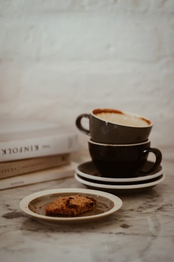 Cup Beside Pastry