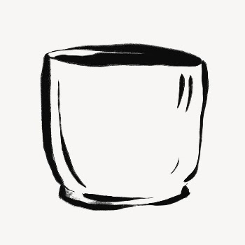 Cup doodle clipart, drawing illustration, | Free Photo - rawpixel