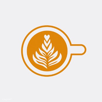 Cup of cappuccino with tree vector | Free stock vector - 503364