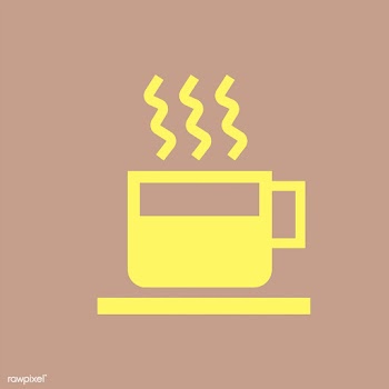 Cup of hot coffee illustration | Free stock vector - 445012