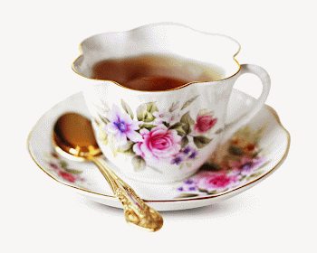 Cup of tea collage element, | Free Photo - rawpixel