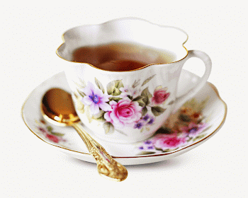 Cup of tea collage element | Free PSD - rawpixel