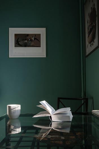 Cup on Glass Table
