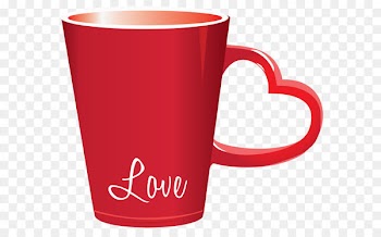Cup Valentine's Day Heart Clip art - Red Valentine Love Cup PNG Clipart Picture 