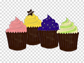 Cupcake American Muffins Flavor by Bob Holmes, Jonathan Yen (narrator) (9781515966647) Baking Product, Halloween cake transparent background PNG clipart