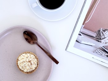 Cupcake Beside Spoon