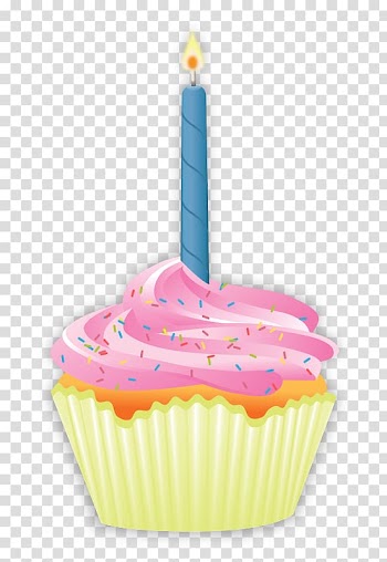 Cupcake Birthday cake Muffin , cupcakes transparent background PNG clipart