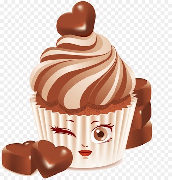 Cupcake Chocolate cake Bakery - Vector Chocolate Cake 