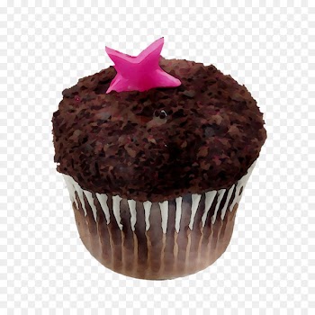 Cupcake Chocolate cake Ganache American Muffins Chocolate truffle -  