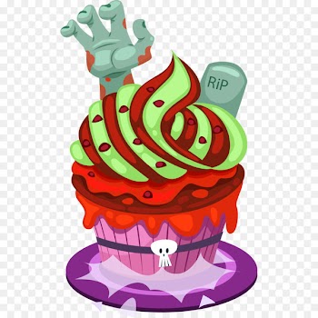 Cupcake Cream Clip art Candy corn Halloween cake - halloween cupcakes 
