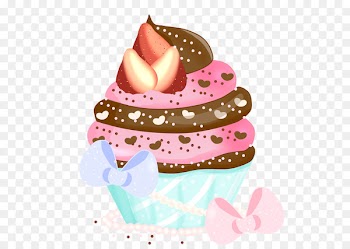 Cupcake Frosting & Icing American Muffins Drawing - cake 