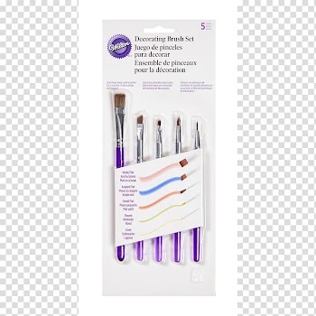 Cupcake Frosting & Icing Brush Cake decorating Wilton Brands LLC, watercolor cake transparent background PNG clipart