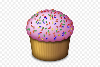 Cupcake Frosting & Icing Emoji Birthday cake - cup cake 