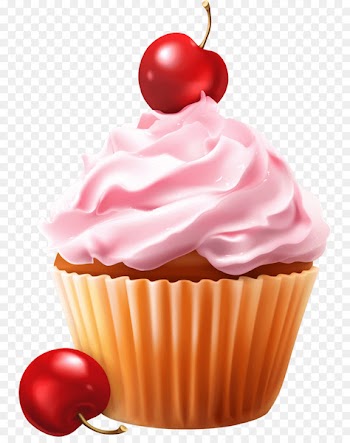 Cupcake Frosting & Icing Vector graphics Royalty-free Stock illustration - cupcakes and candy 