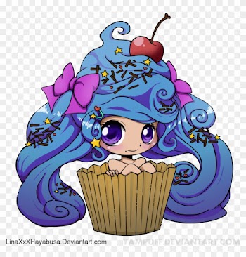 Cupcake Girl - Cupcake Girl Coloring Pages