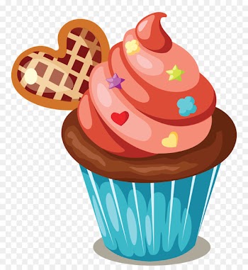 Cupcake Icing Birthday cake Muffin Clip art - Delicious cupcakes 