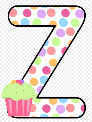 Cupcake, Letter, Alphabet, Pink, Polka Dot PNG
