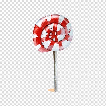 Cupcake Lollipop Watercolor painting Candy, Lollipop transparent background PNG clipart