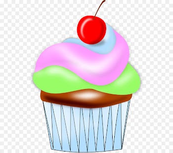 Cupcake Muffin Clip art - Free Candyland Clipart 