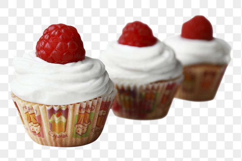Cupcake png sticker, transparent background | Free PNG - rawpixel