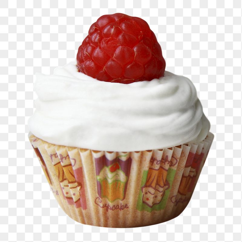 Cupcake png sticker, transparent background | Free PNG - rawpixel