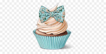 Cupcake Red velvet cake Milk Drawing Illustration - Cup cake 