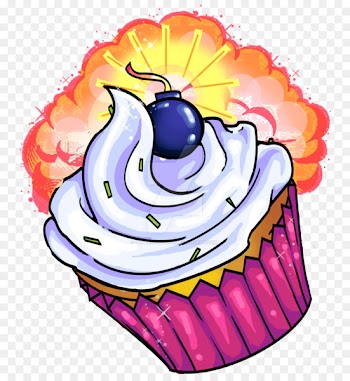 Cupcake Tattoo artist Bakery - atomic mockup 