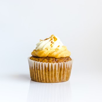 Cupcake Topped With White Frosting
