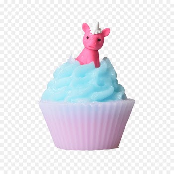 Cupcake Unicorn Soap - cup cake 