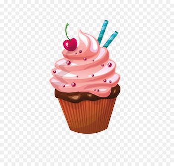 Cupcakes & Muffins Frosting & Icing Cupcakes & Muffins Birthday cake - cupcakes vector 