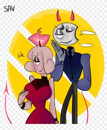 Cuphead Cuphead Oc Encre Eleanor 2p Au Ahhhhhhh I Love - Cartoon