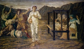 Cupid and Psyche - Palace Green Murals -… | Free public domain illustration
